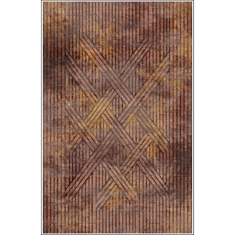 Tapis FISUN Orange Dimensions - 200x300 – Qualité supérieure pour Maison, Appartement, Bureau – Style élégant et durable – Confort optimal, facile à