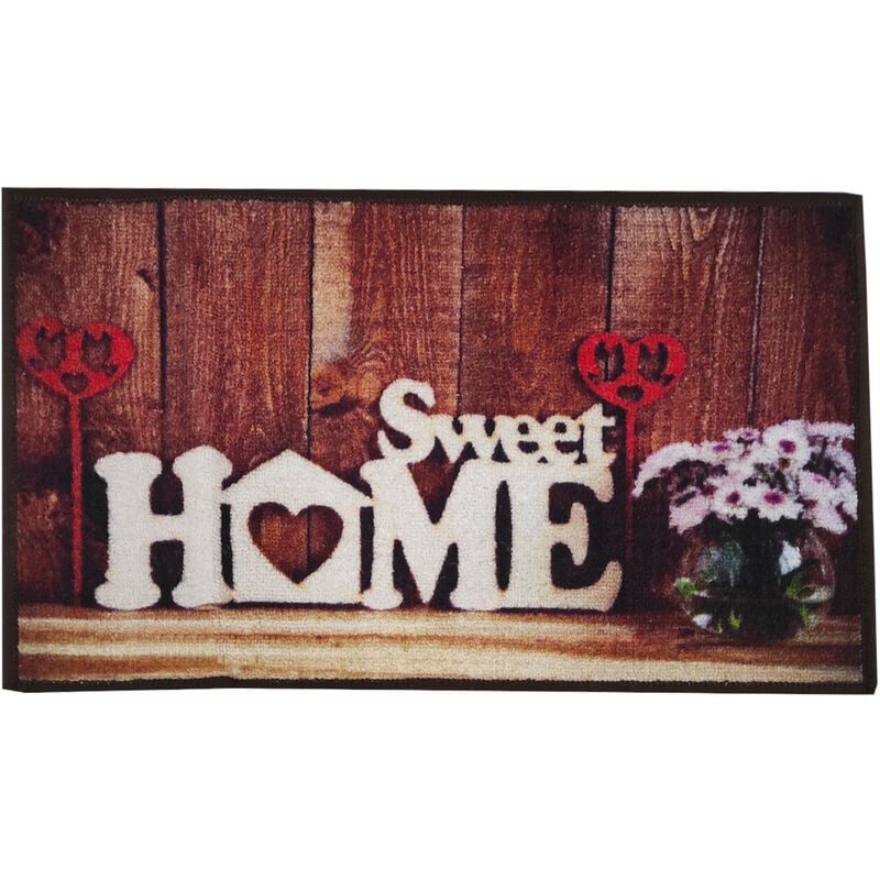 Tapis Sweet Home 57X140 CM - Multicolore