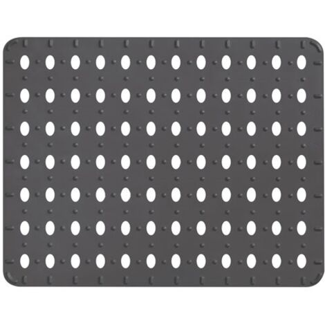 Tapis Évier Cuisine 30,5 x 30,5 cm, Tapis Fond Évier Silicone, Tapis de Protection d'Évier Carré, Protection Fond Évier Antidérapant, Tapis d'Évier Souple, pour Séchage Vaisselle Ustensiles