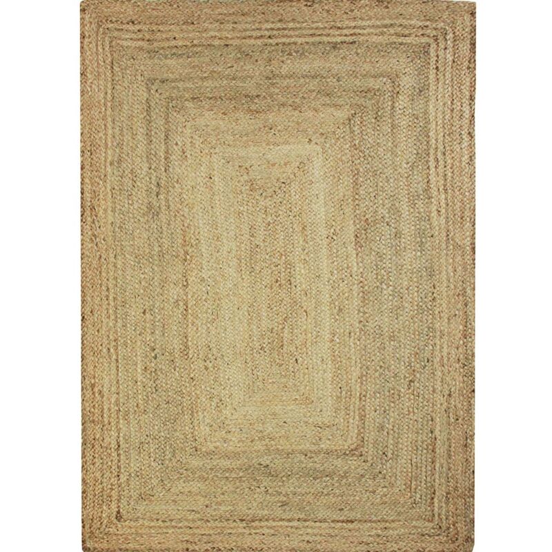 Les Tendances - vegetal jute - Tapis en jute tressé naturel 45x120