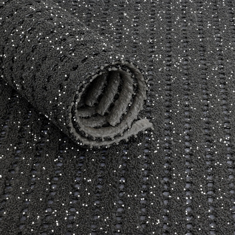 Tapis grattant avec granulés - Tapis antidérapant en rouleau - Anthracite - Largeur 60 cm