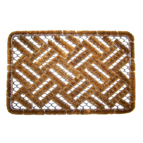 Tapis Gratte Pied Coco Teckland 40 X 60 Cm - Btb