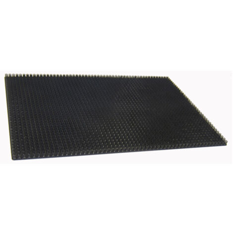 Tapis Gratte Pied Polygrass Anthracite 40x60cm - Vica