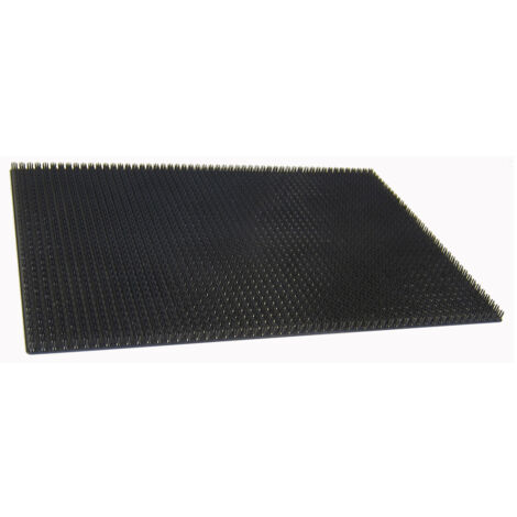 Tapis Gratte Pied Polygrass Anthracite 40x60cm - Vica