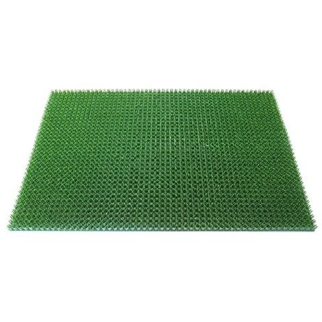 Tapis grattoir gazon Gazongrat vert 40x60 cm
