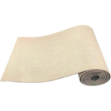 Tapis griffoir autocollant pour chat, tapis de protection anti-griffures pour canapés, meubles, portes, murs, 30 x 100 cm (kaki)