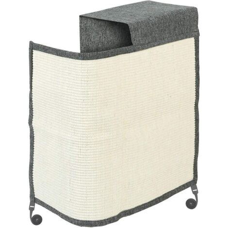 tapis Griffoir Chat - 50 X 60 Cm Protection Ct Gauche Canap Meuble Sol Mur - Tapis En Sisal Et Lin  Adapt Pour Chaton Chien
