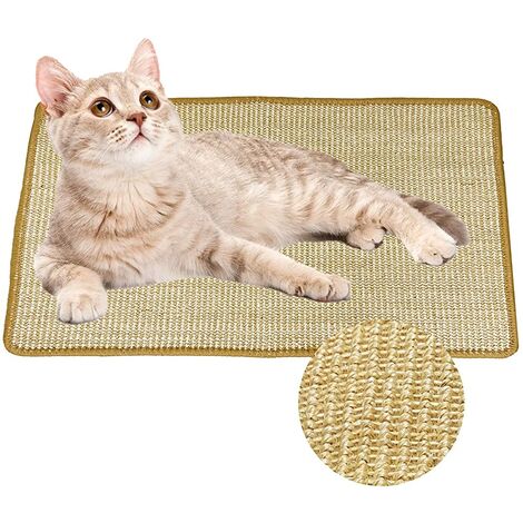 Griffoir Pour Chat Tapis A Gratter Pour Chat Garniture D Ongles Pour Chat Protecteur De Meubles Anti Rayures Tapis De Dressage Pour Chat Anti Rayures Pour Chat Beige Style D Ongle S