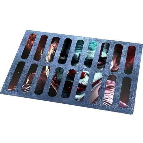 Tapis - Halloween - Clown 3D - Antidérapant - 40x60 cm - Décoration Effrayante
