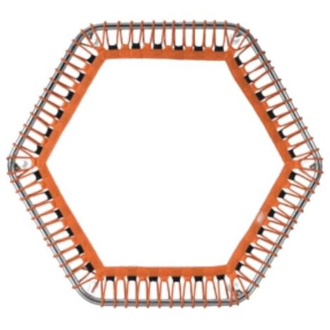 Tapis hexagonal trampoline aquatique Waterflex
