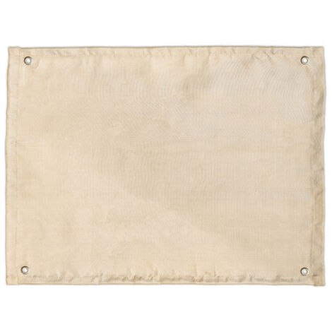 Tapis ignifuge extérieur BBQ Mat de verre silicium haute température Couverture anti-feu Mat ignifuge