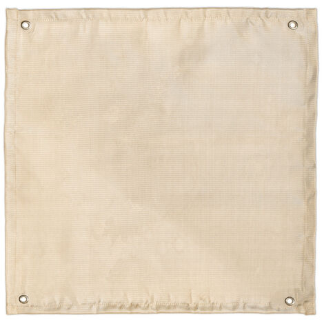 Tapis ignifuge extérieur BBQ Mat de verre silicium haute température Couverture anti-feu Mat ignifuge