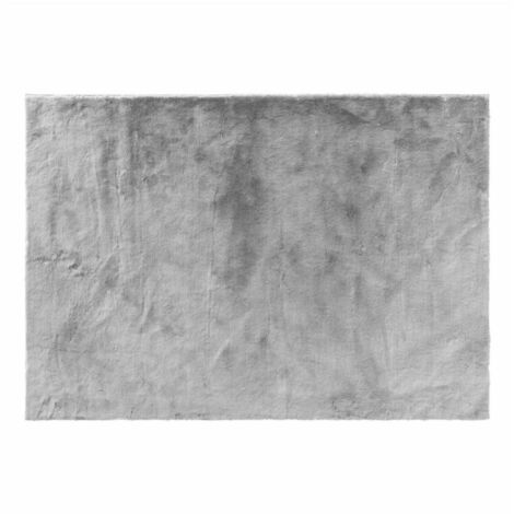 Tapis Imitation Fourrure "Feline" 120x170cm Gris