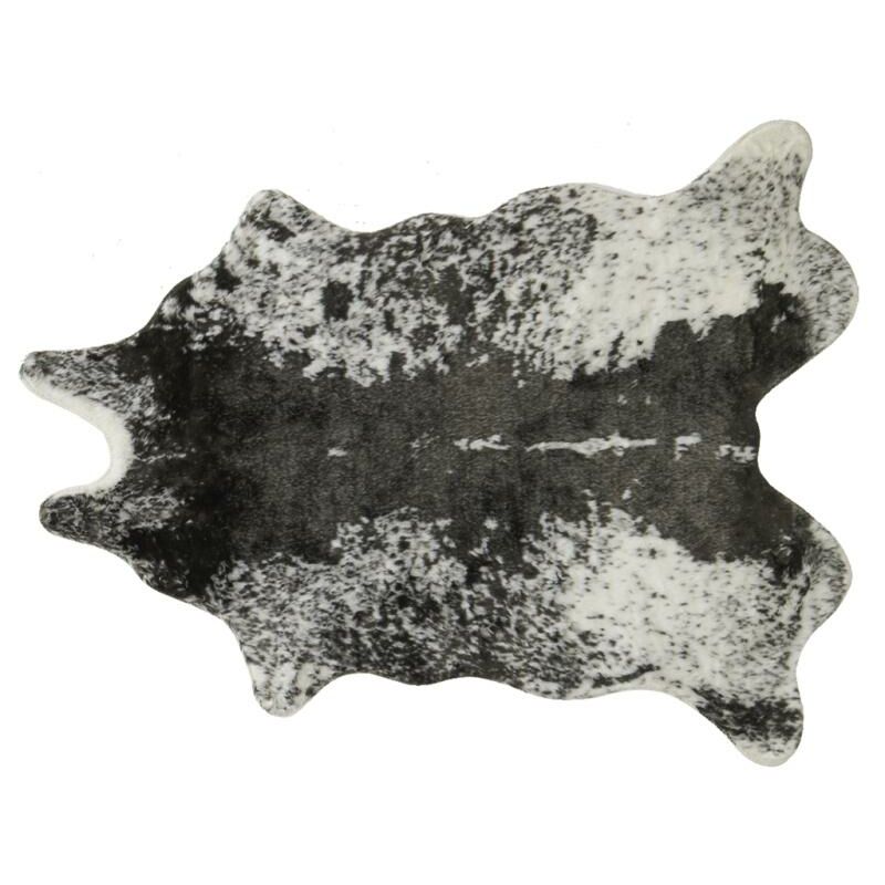 Tapis imitation peau de vache