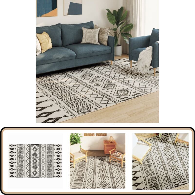 Vidaxl - Tapis intérieur extérieur à poils courts 190x300cm antidérapant - Tapis Interieur - Tapis Exterieur - Tapis Design - Tapis Moderne - Tapis