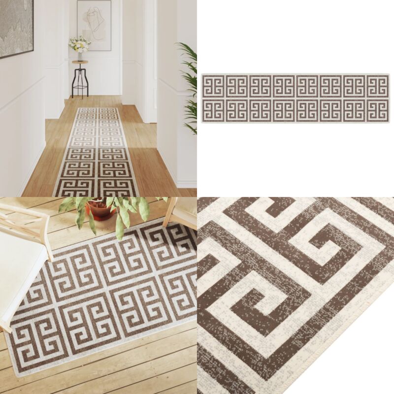 Tapis intérieur extérieur à poils courts 80x300 cm antidérapant - Tapis Interieur - Tapis Exterieur - Tapis Design - Tapis Moderne - Tapis Durable