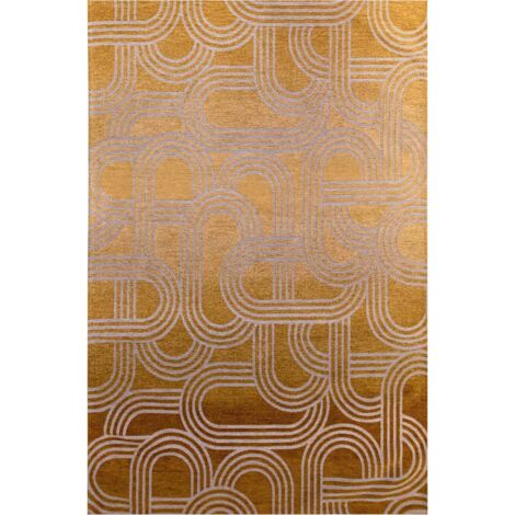 Tapis intérieur extérieur disco honey cake antidérapant - 200 x 280 cm