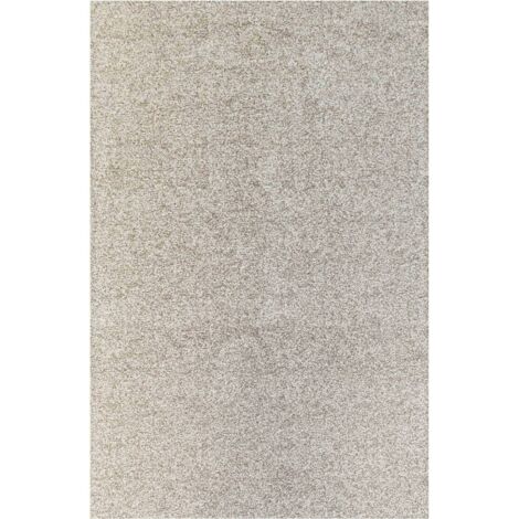Tapis intérieur extérieur gris antidérapant jacquard - 140 x 200 cm