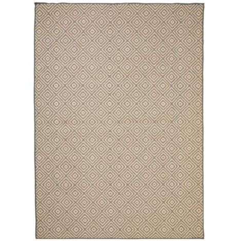 Tapis Intérieur & Extérieur "Ilanga" 150x200cm Gris