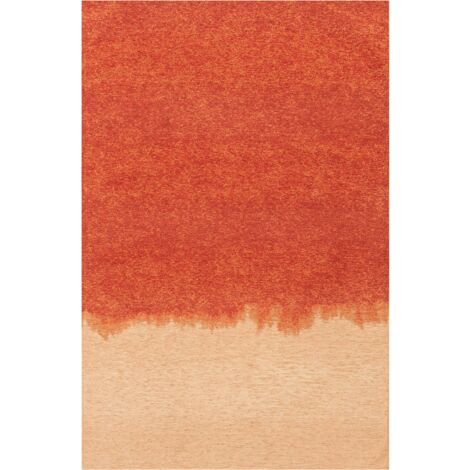 Tapis intérieur extérieur jacquard doré antidérapant - 200 x 280 cm