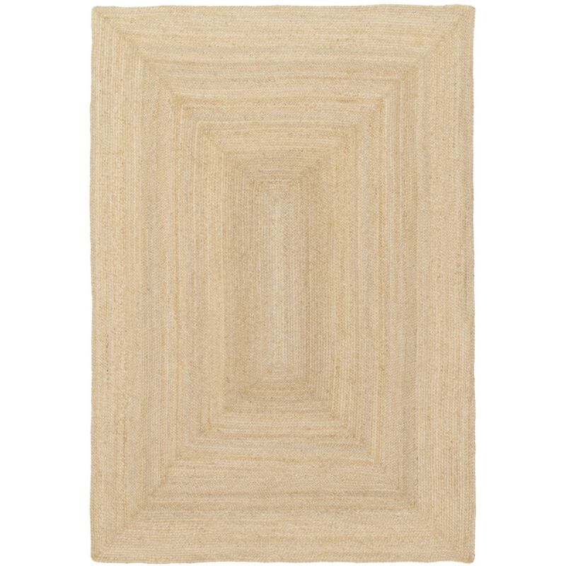 Tapis intérieur padma rectangulaire jute. naturel. différentes tailles. tissé plat