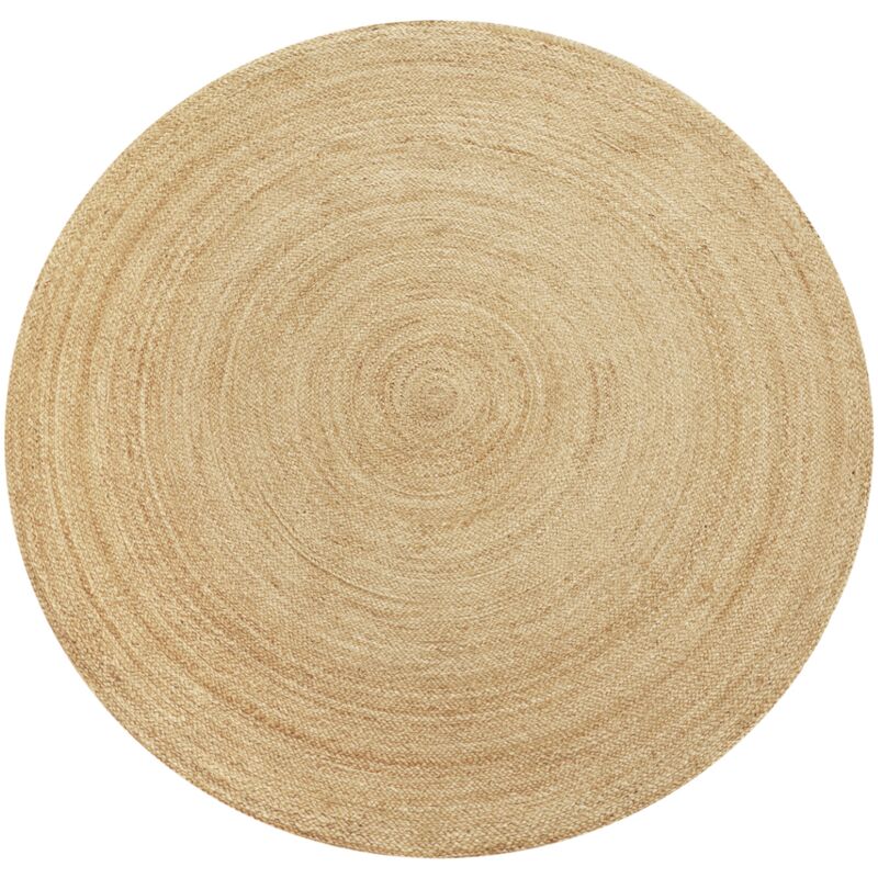 Tapis intérieur rond daya jute diamètre 150 cm