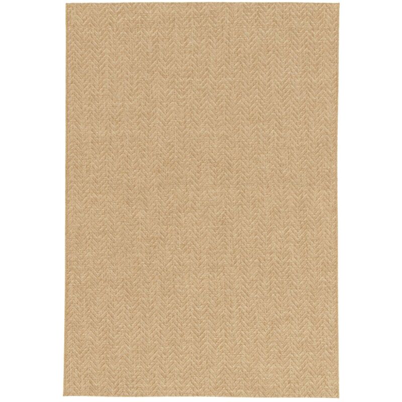 Sweeek - Tapis intérieur/extérieur effet jute coloris naturel. stabilisé aux uv 200 x 290 cm