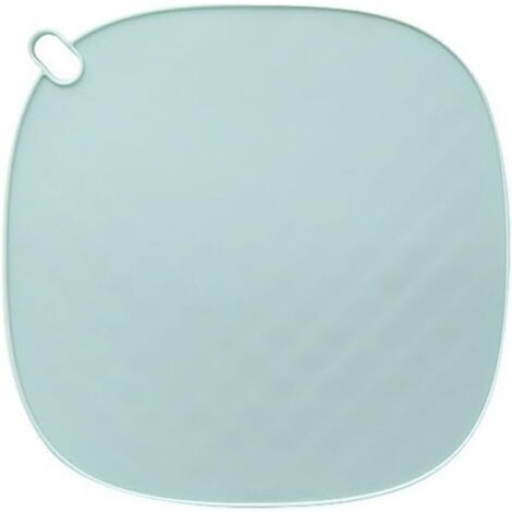 Tapis isolant en silicone, dessous de verre, pour cuisine, salle à manger, set de table occidental, table à manger nordique, bleu clair