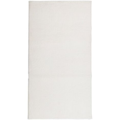 VIDAXL Tapis IZA poils courts style scandinave anthracite 120x170 cm