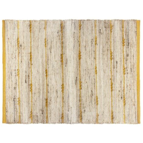 Tapis jute 60x90 cm Ray ocre