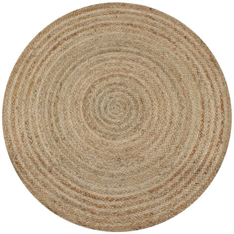 Tapis Jute tressé 120cm rond