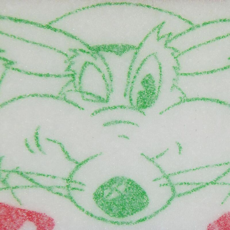 Foxy Graph - Tapis antidérapant auto-adhésif 115x165 blanc foxi ultra performant