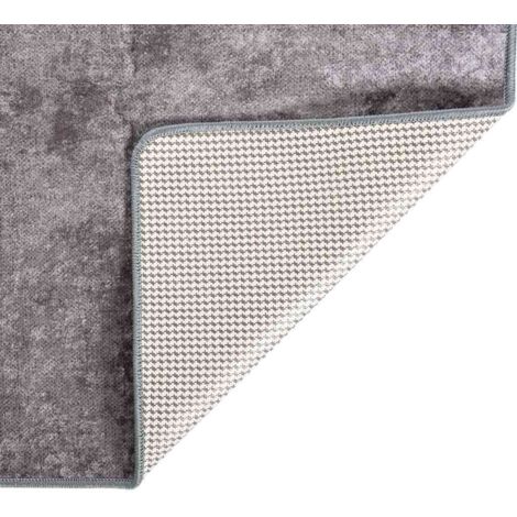 Tapis lavable 160x230 cm gris