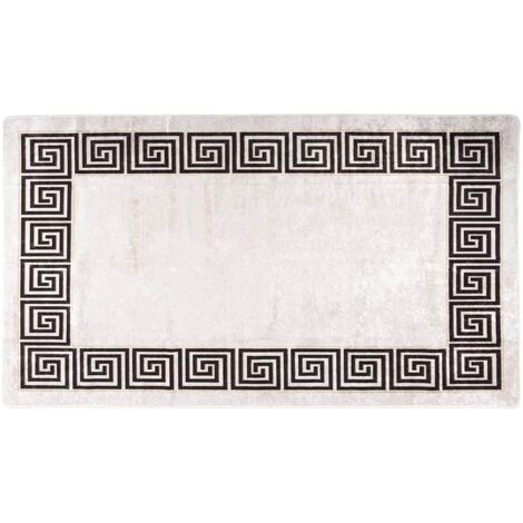 Tapis lavable 190x300 cm beige clair