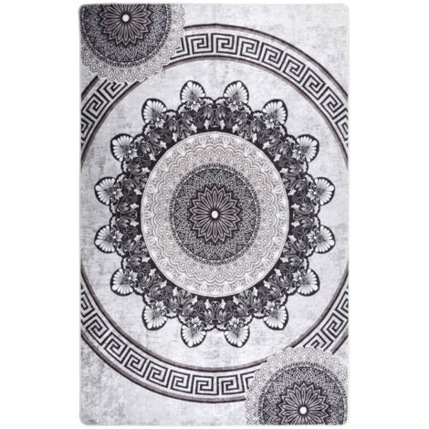 Tapis lavable antidérapant 160x230 cm Multicolore