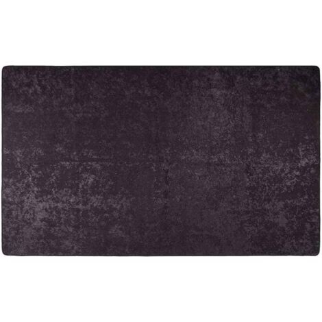 Tapis lavable antidérapant  Tapis de salon Tapis d'entrée 120x180 cm Anthracite 86439