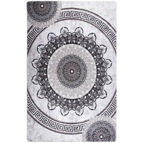 Tapis lavable antidérapant  Tapis de salon Tapis d'entrée 160x230 cm Multicolore 24639