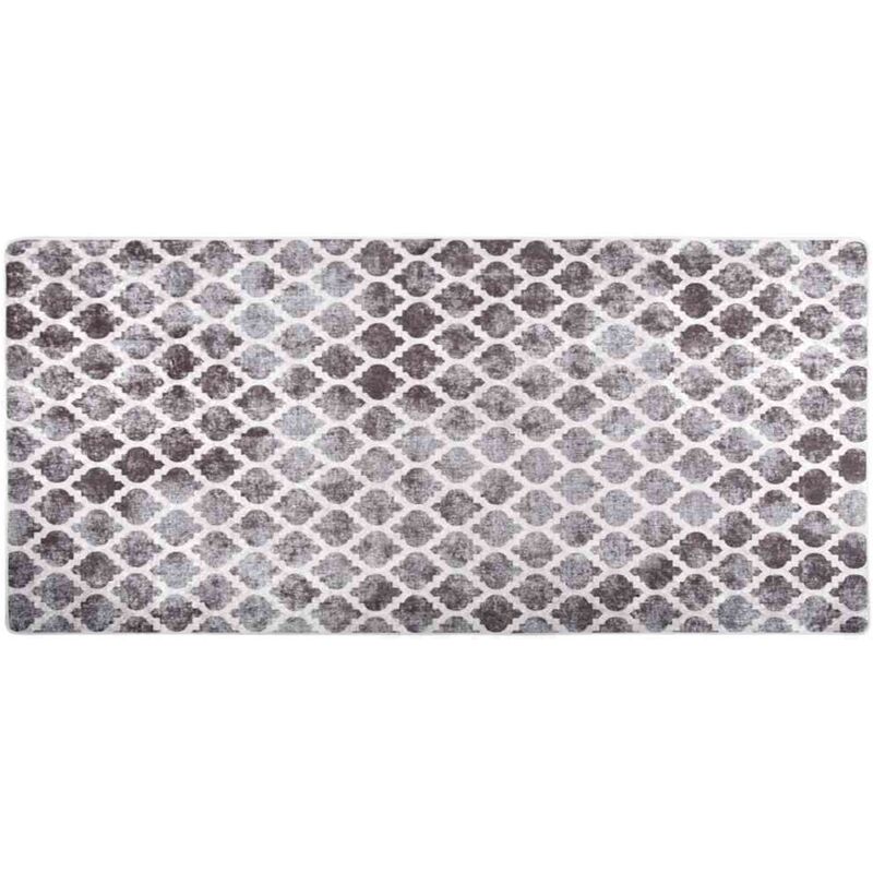 Tapis lavable antidérapant 80x300 cm Multicolore Vidaxl