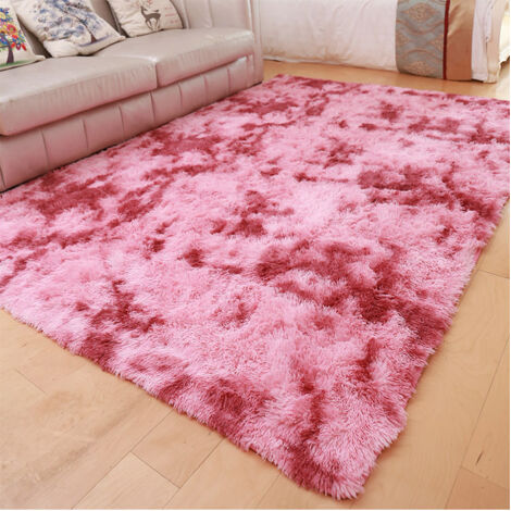 Tapis Long Poil 120x160cm Épais 3cm Absorbant Acoustique Sans Produits Chimiques Couleur Neutre Tendance