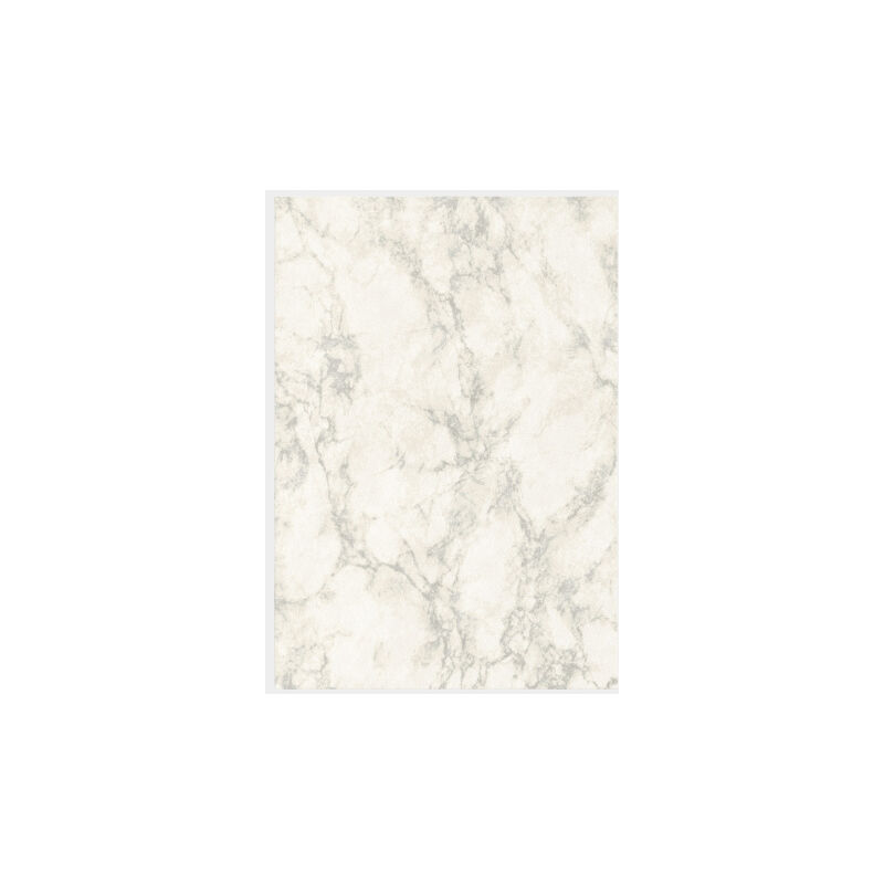 Décoweb - Tapis Marbré Clair - Tapis de salon - Velours marbré clair - Crème - 160 x 230 cm