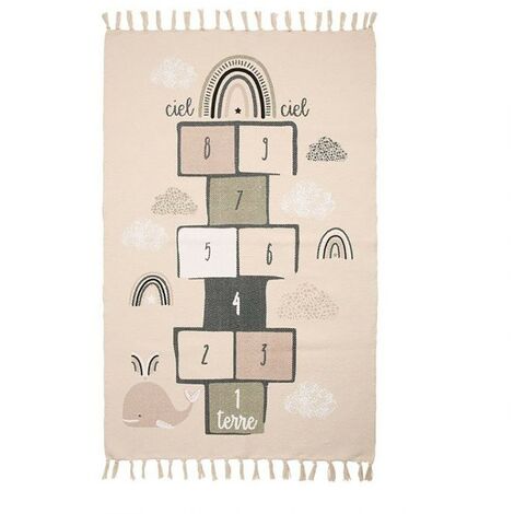 Tapis marelle coton