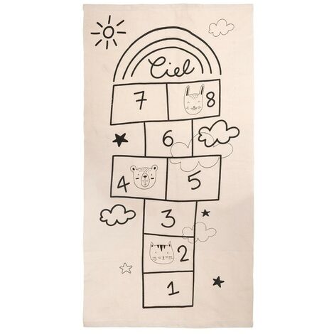 Tapis marelle mixte 80x150 cm