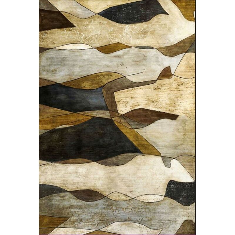 Vendorflair - Tapis Model Gold Dimensions - 80x150 – Qualité supérieure pour Maison, Appartement, Bureau – Style élégant et durable – Confort