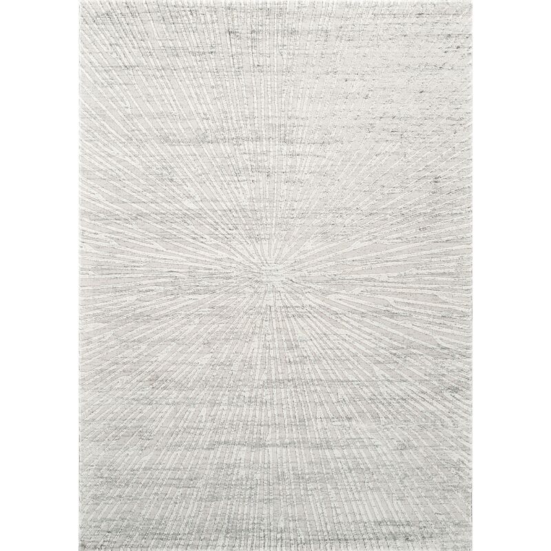 Toutapis - Tapis salon chambre gris moderne bogota 61 poils courts 200x290