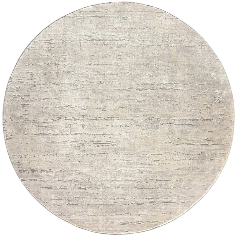Tesso Living - Tapis Moderne Poils Courts - 155cm rond