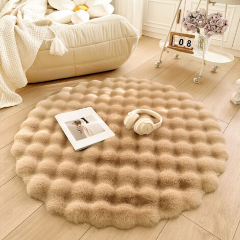 Tapis moelleux, lavable en machine, tapis de protection doux et moelleux, décoration intérieure, tapis de salon.