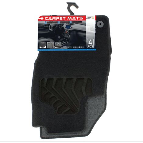Tapis moquette compatible avec Opel Corsa E ap14 sur mesure 4 pieces