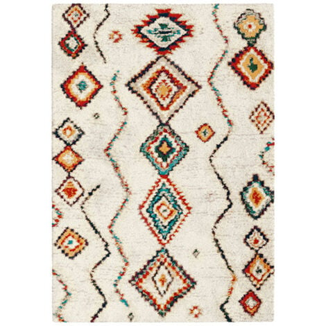 DÉCOWEB Tapis motif Berbère - Azilal multicolore - 80 x 150 cm