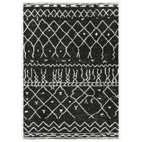 Tapis motif Berbère - Dharan Foncé - 200 x 290 cm