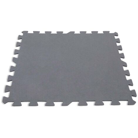 Lot De 16 Tapis Sol EVA Deuba - 180x180cm, Bleu, 10mm épaisseur, Antidérapant
